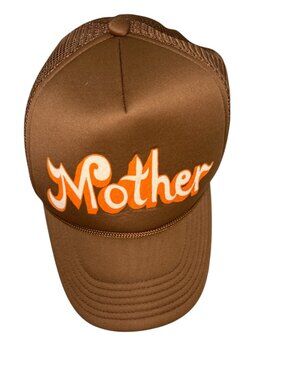 MOTHER “Mother Likes You Best” Beige Trucker Hat Mom main image 3